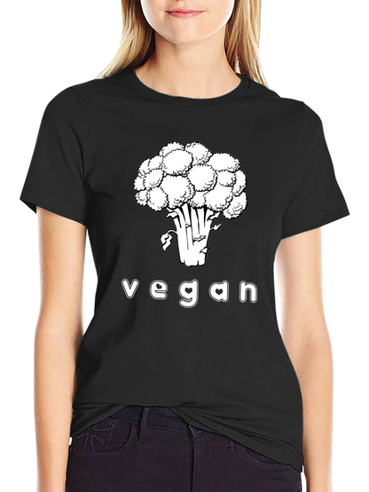 Vegan T-Shirt Cauliflower Graphic Tee