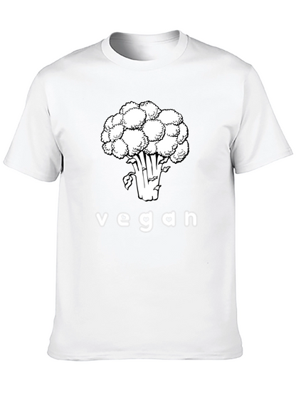 Vegan T-Shirt Cauliflower Graphic Tee