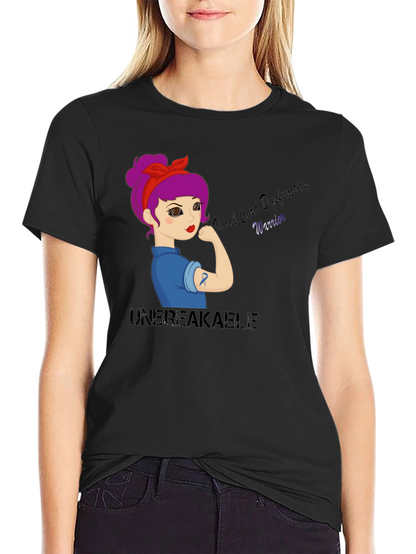 Vocal Cord Dysfunction Warrior T-Shirt