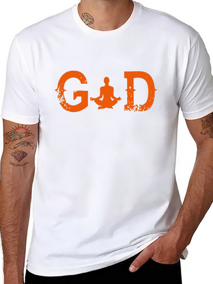 God Yoga Graphic T-Shirt - Relaxed Fit