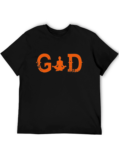 God Yoga Graphic T-Shirt - Relaxed Fit