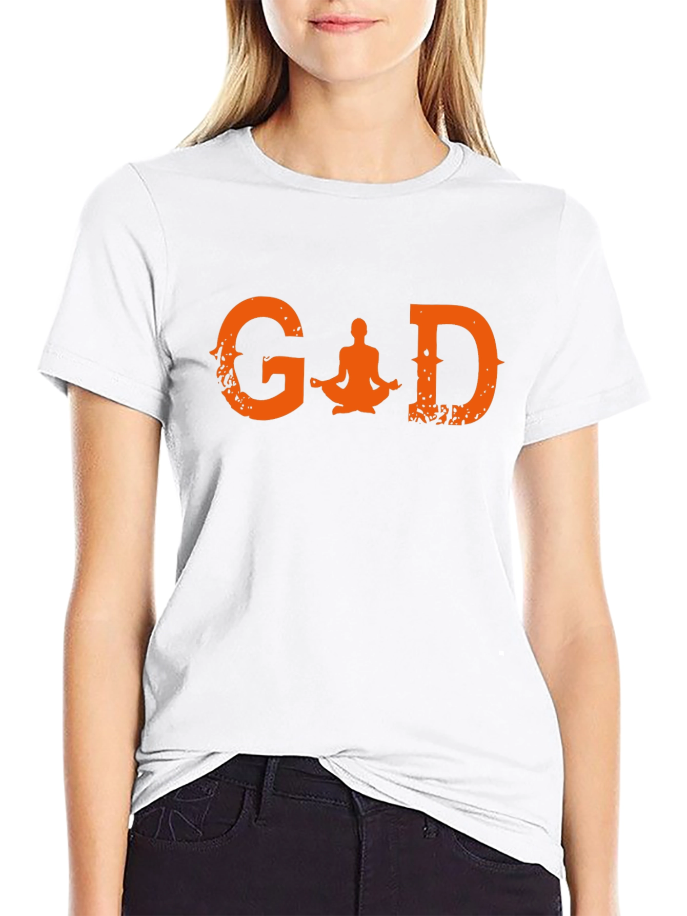 God Yoga Graphic T-Shirt - Relaxed Fit