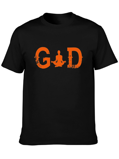 God Yoga Graphic T-Shirt - Relaxed Fit