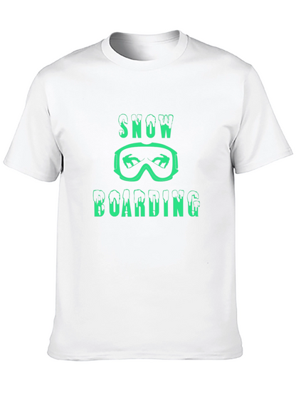 Snowboarding Graphic Tee - Cool Winter Sports Shirt