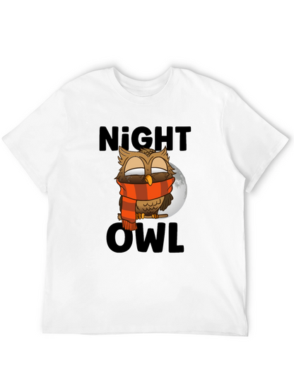 Night Owl T-Shirt - Cool Cartoon Design