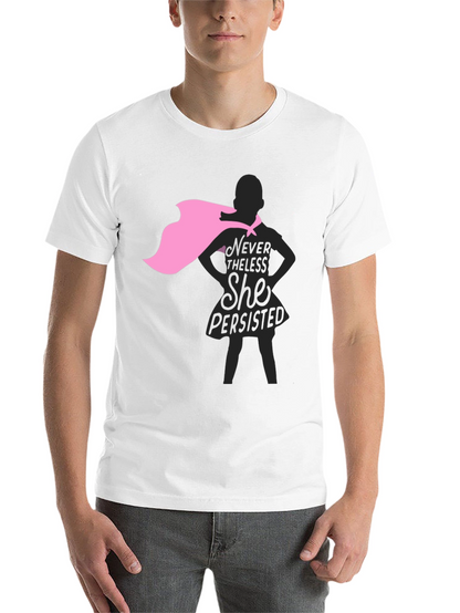 Nevertheless She Persisted Graphic Tee - Black