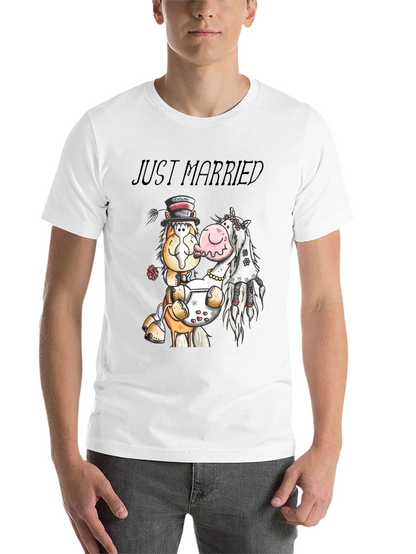 Just Married Horse T-Shirt