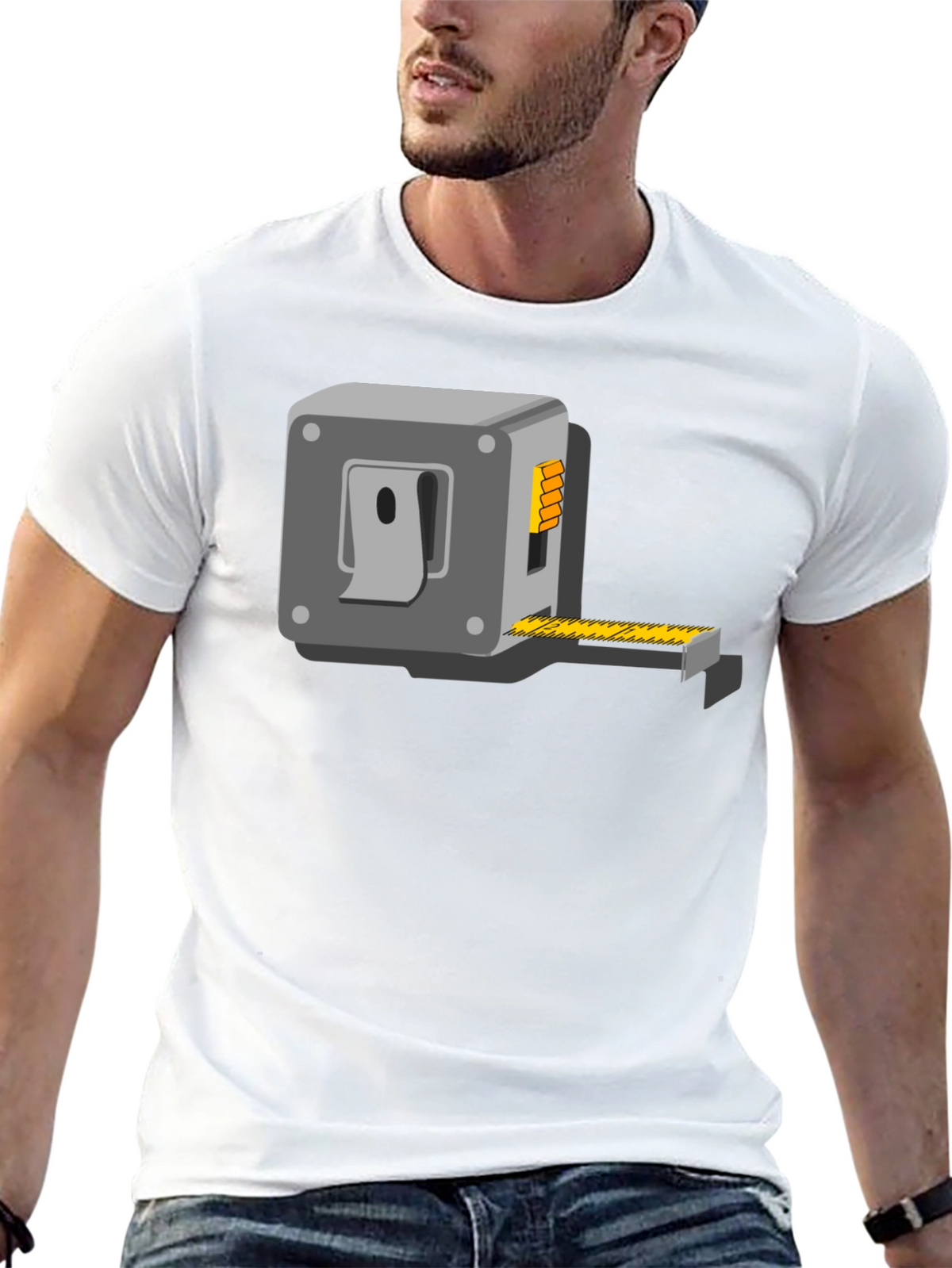 Cool Tape Measure Graphic T-Shirt