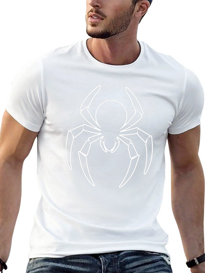 Spider Graphic Black T-Shirt - Casual Style