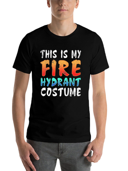 Funny Fire Hydrant Costume T-Shirt