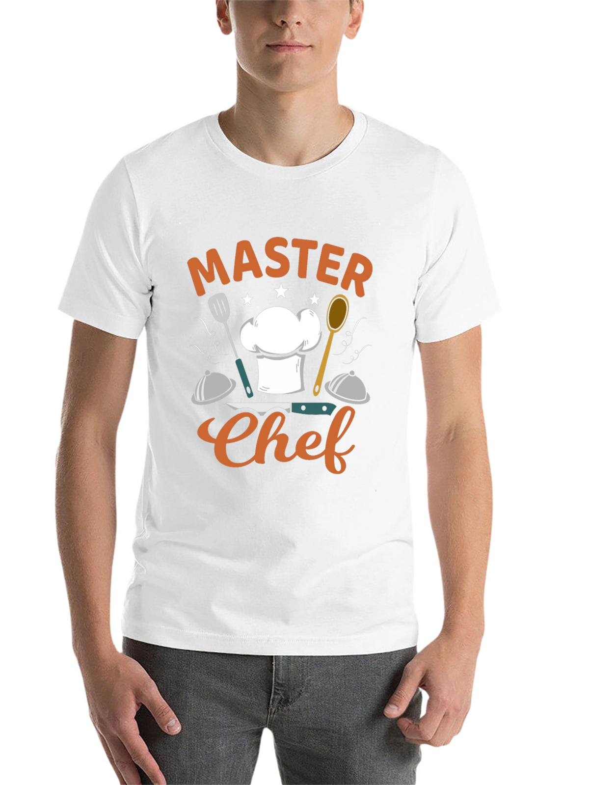 Master Chef Graphic Black T-Shirt
