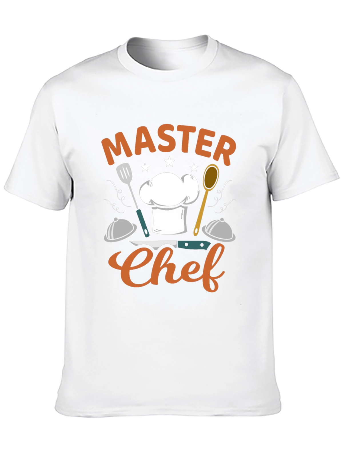 Master Chef Graphic Black T-Shirt