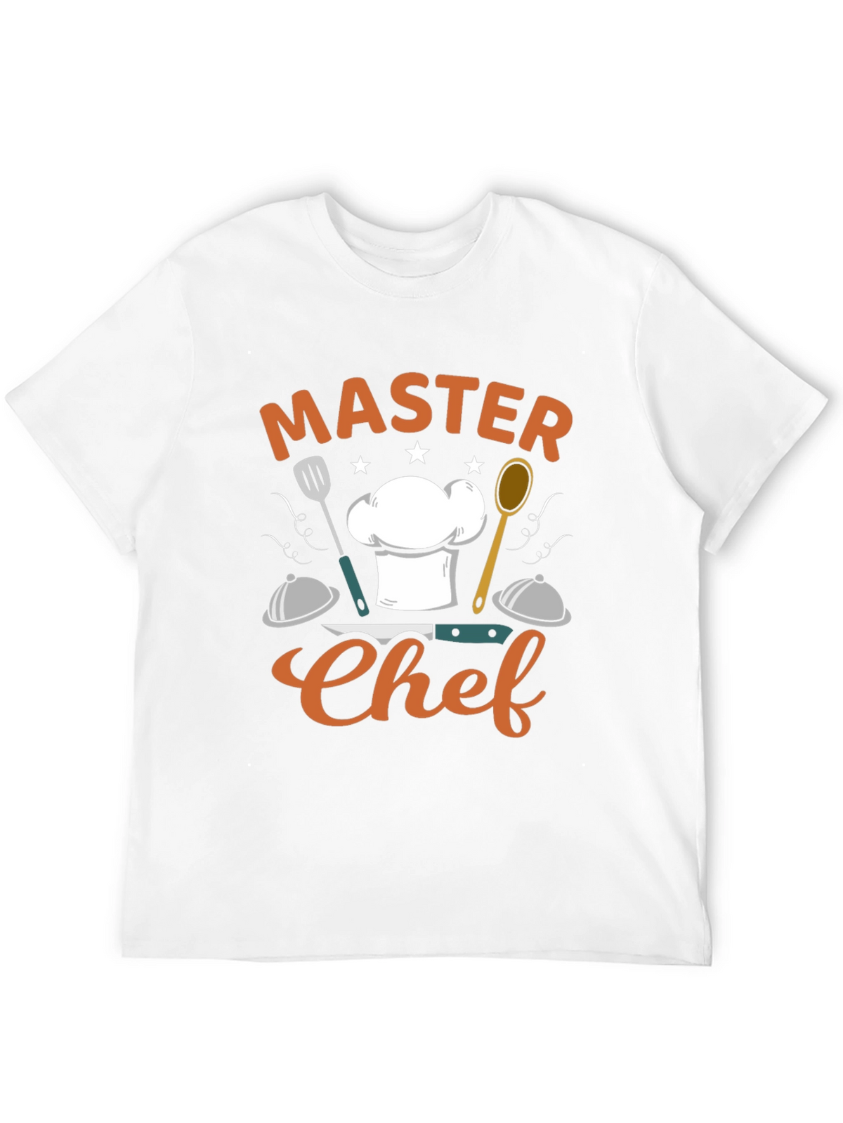 Master Chef Graphic Black T-Shirt