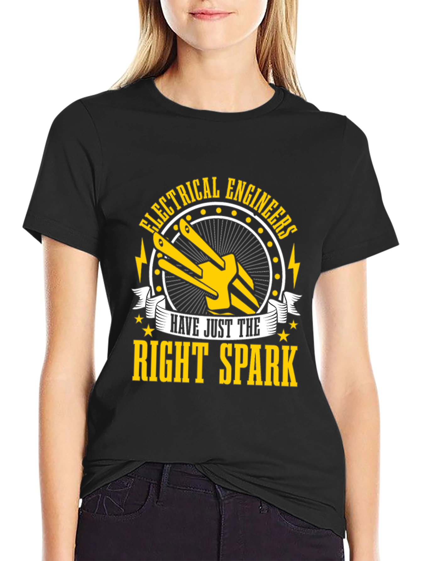 Electrical Engineers Right Spark T-Shirt
