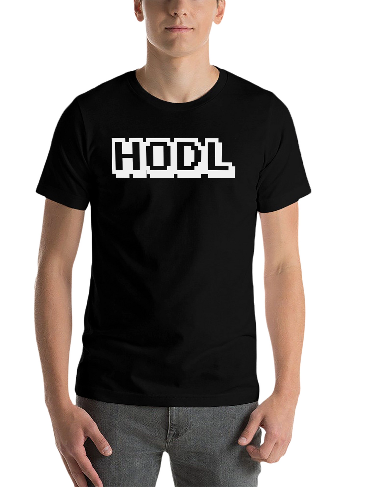 HODL Crypto Bitcoin T-Shirt - Black