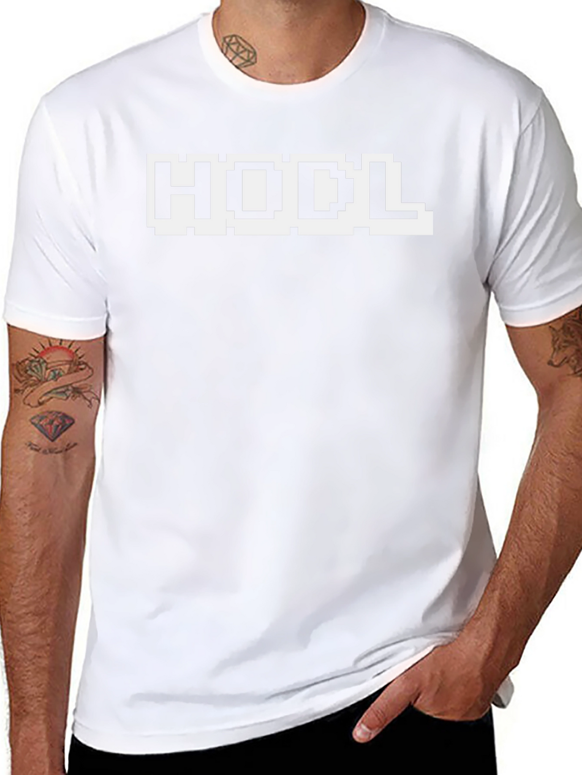 HODL Crypto Bitcoin T-Shirt - Black