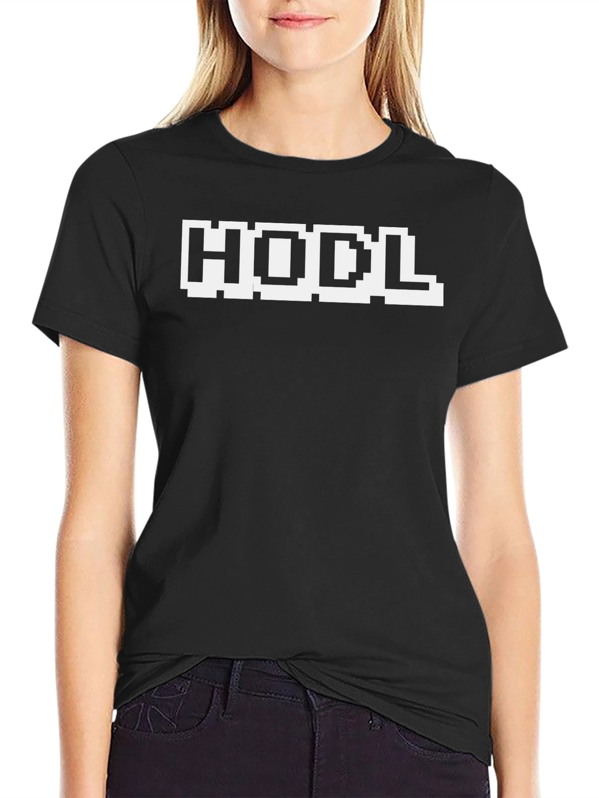 HODL Crypto Bitcoin T-Shirt - Black