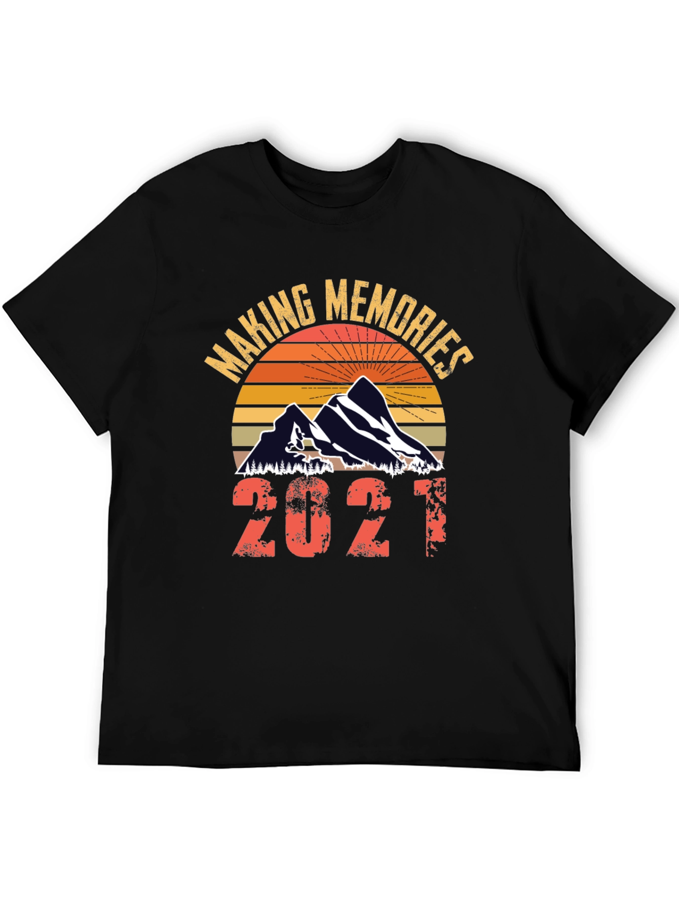 Making Memories 2021 Graphic Tee - Black