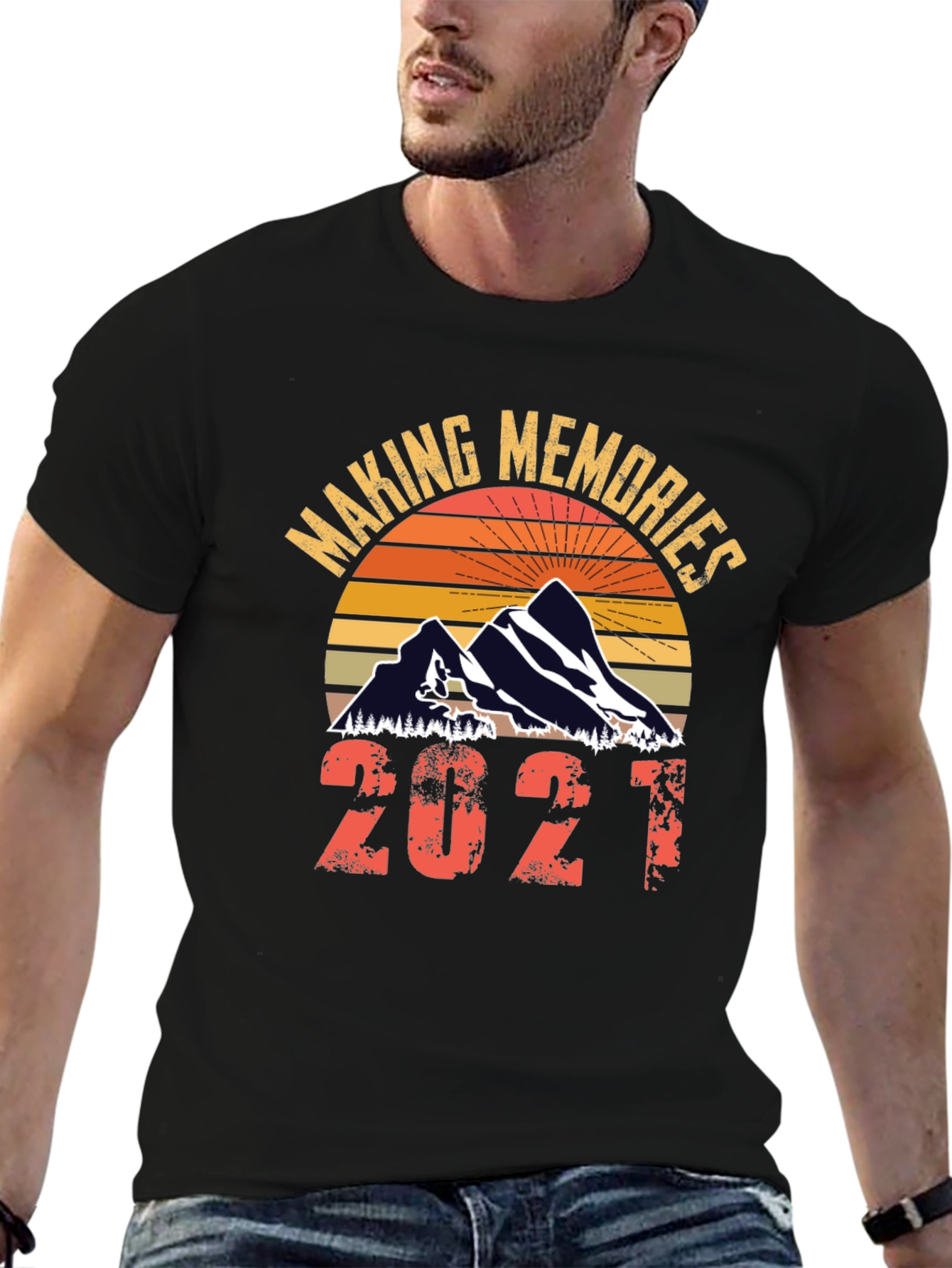 Making Memories 2021 Graphic Tee - Black