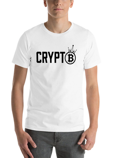 Crypto Bitcoin King T-Shirt - Black