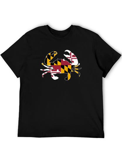 Maryland Flag Crab T-Shirt
