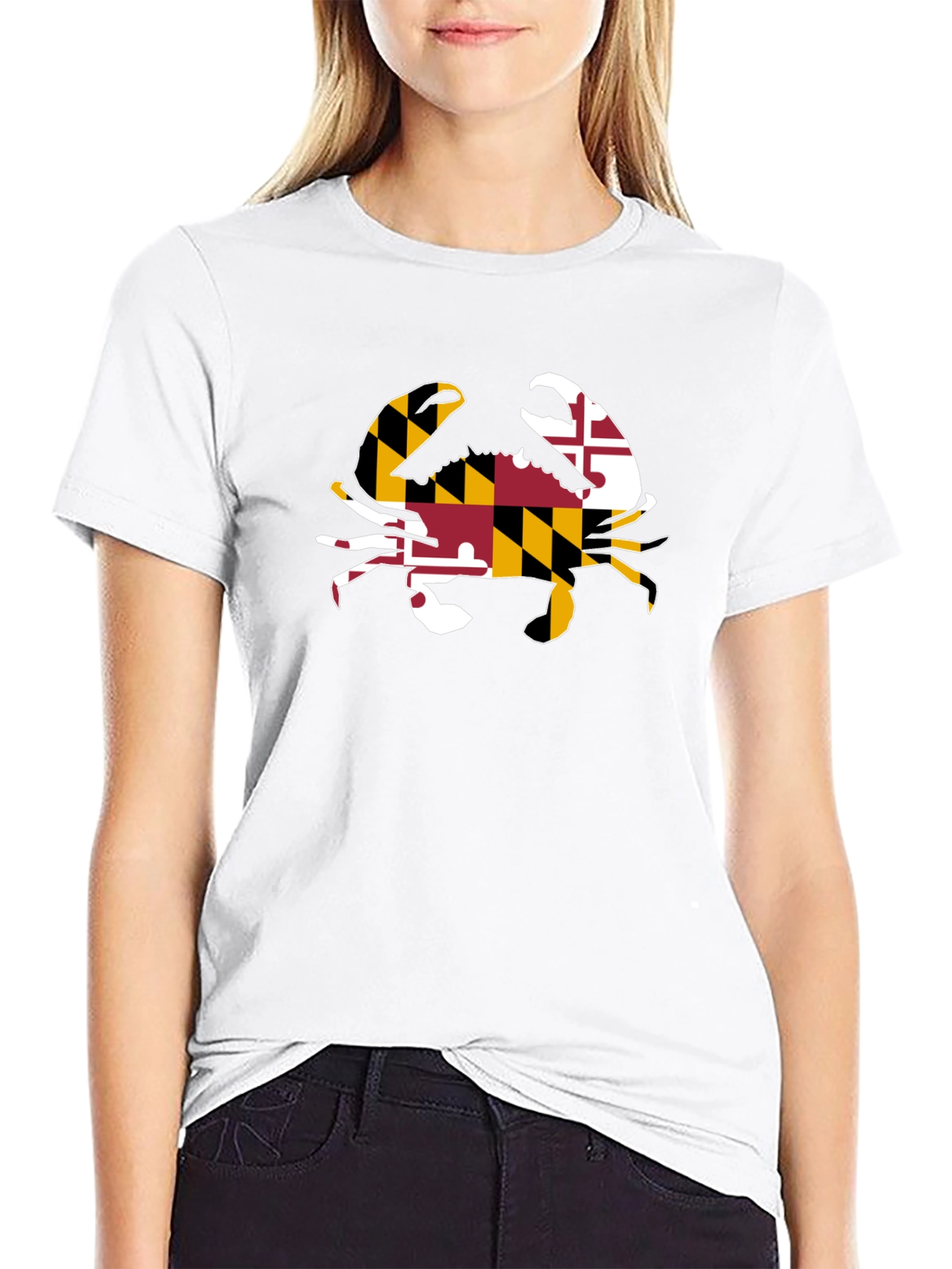 Maryland Flag Crab T-Shirt