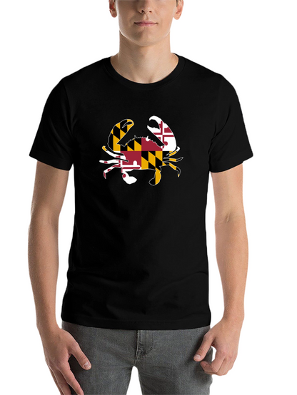 Maryland Flag Crab T-Shirt