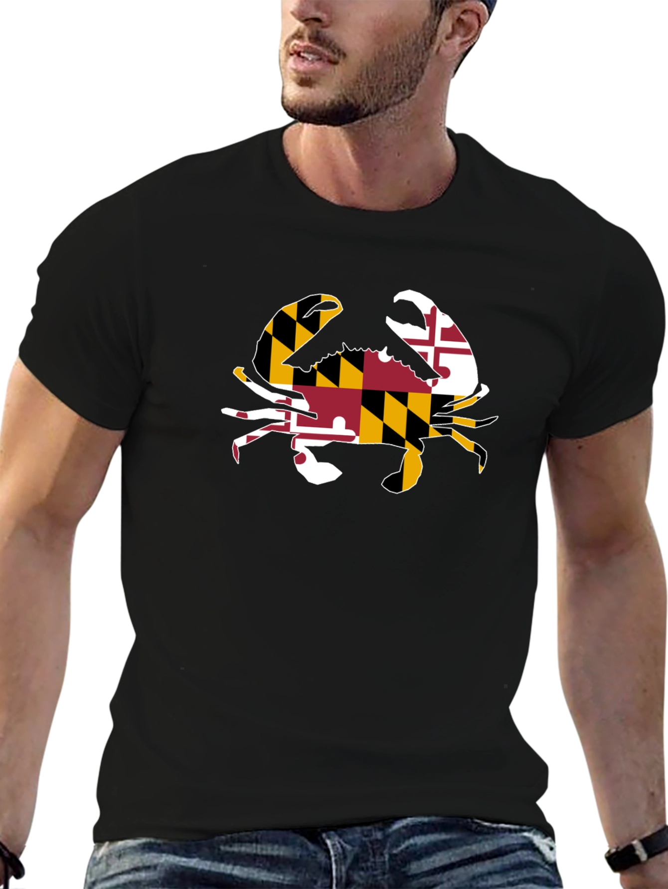 Maryland Flag Crab T-Shirt