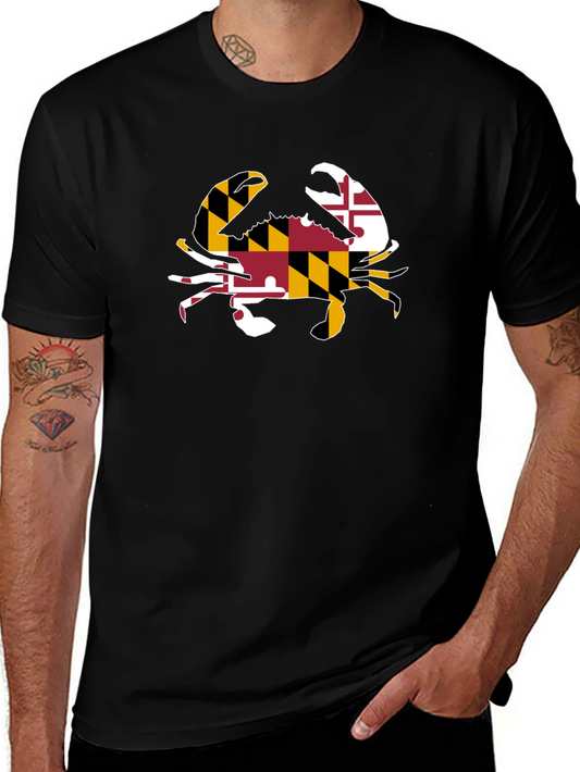 Maryland Flag Crab T-Shirt