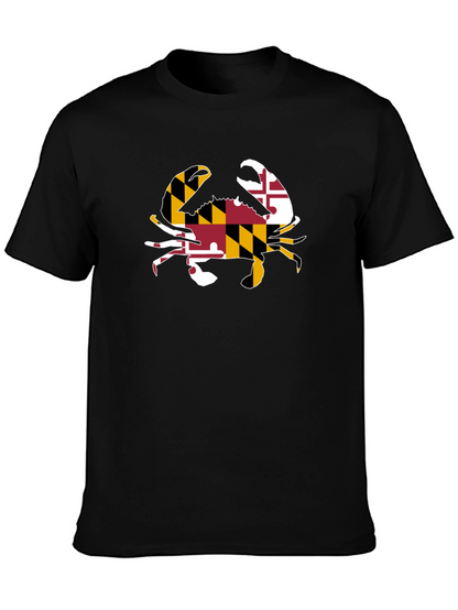 Maryland Flag Crab T-Shirt