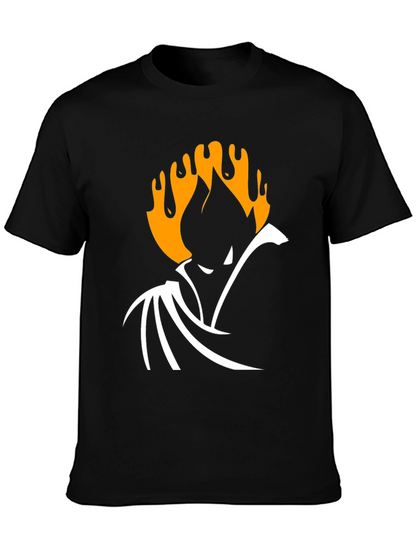 Mens Graphic Tee - Spooky Silhouette Design