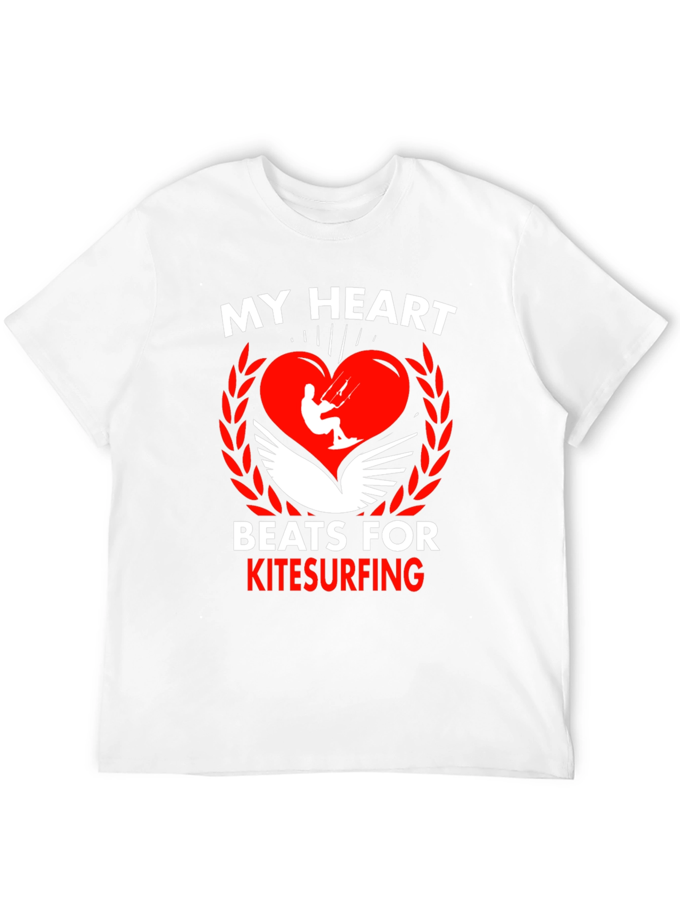 Kitesurfing Heartbeat Tee
