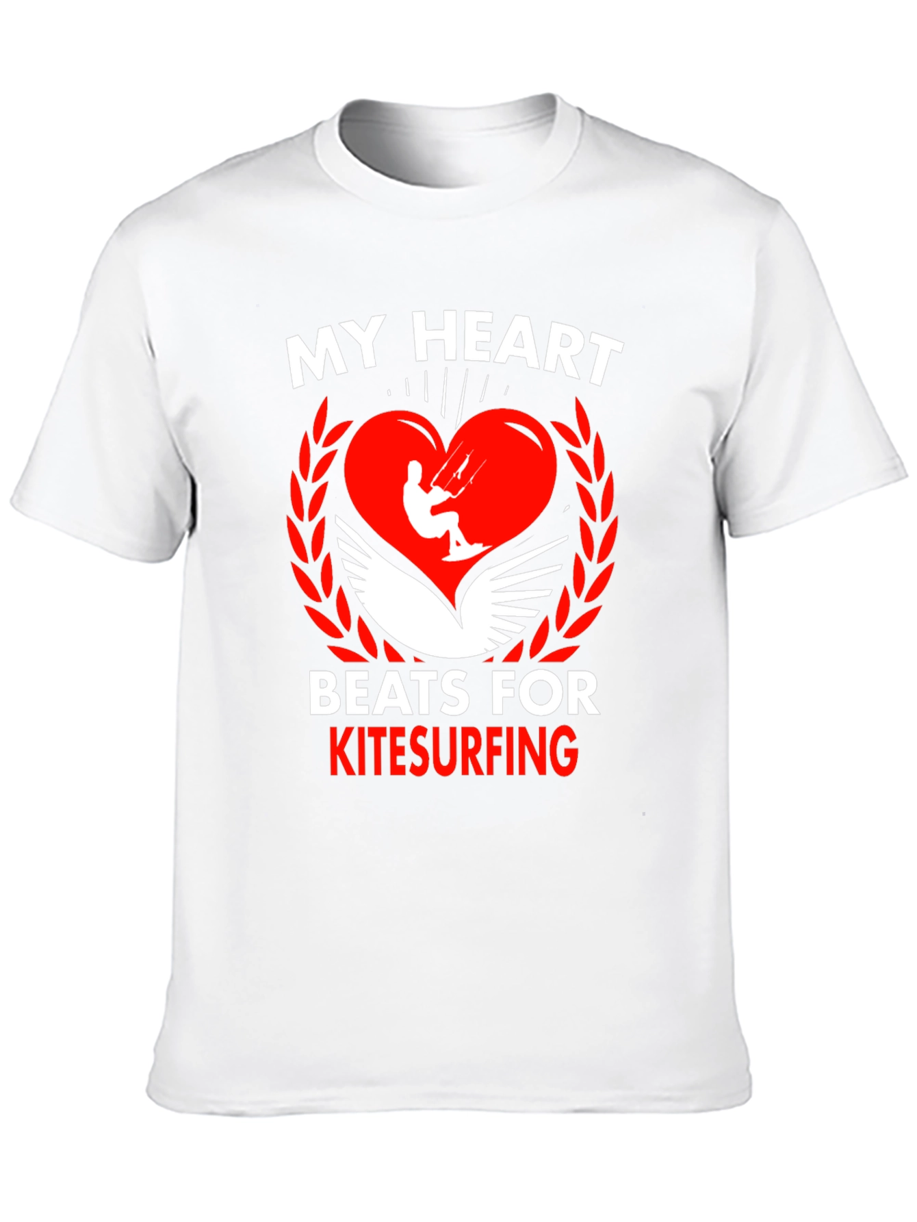 Kitesurfing Heartbeat Tee