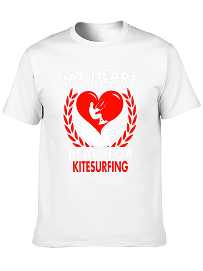 Kitesurfing Heartbeat Tee