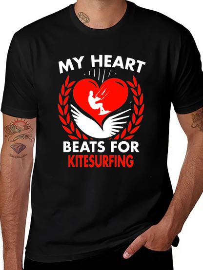Kitesurfing Heartbeat Tee