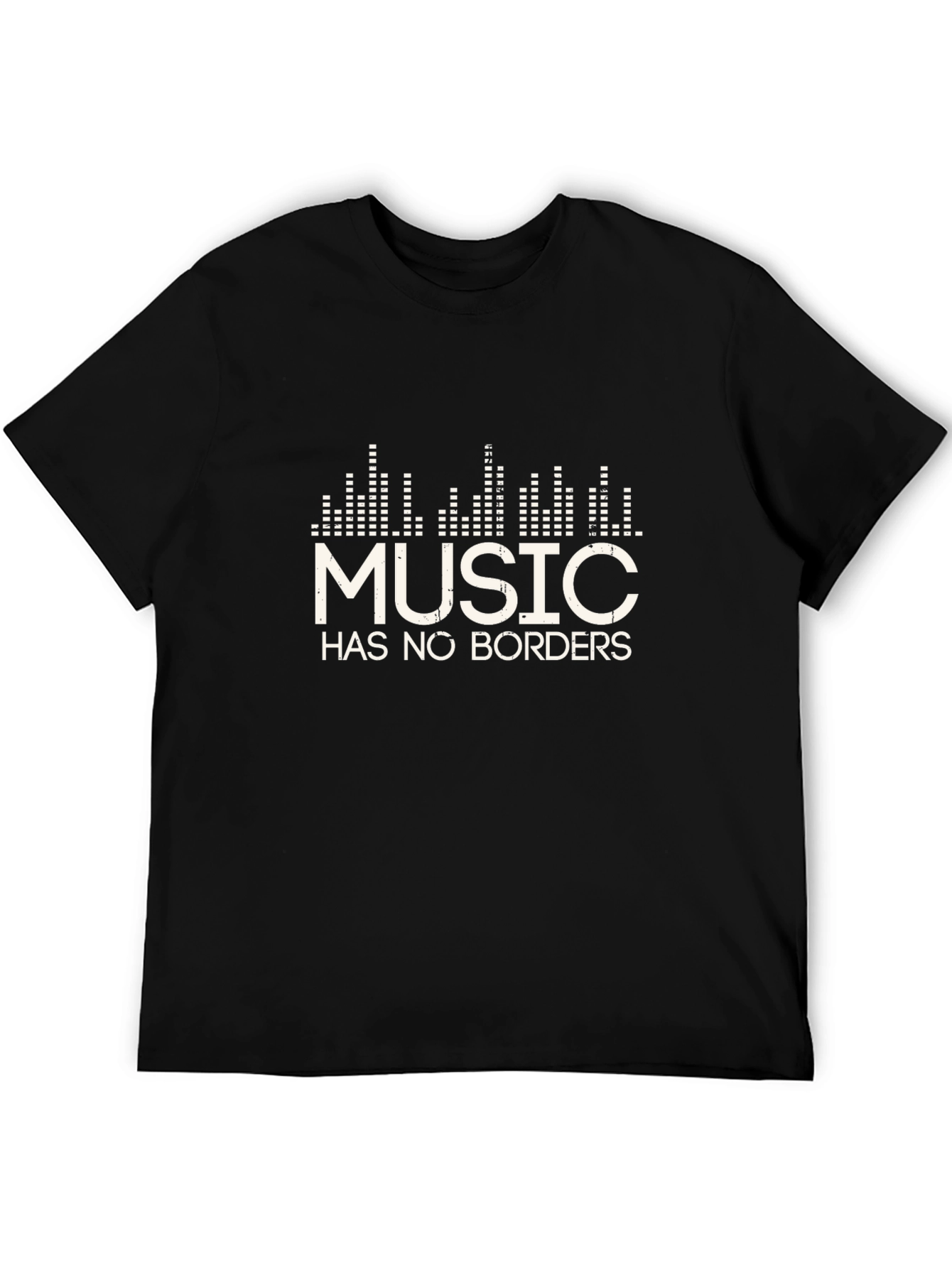Music Has No Borders Graphic Tee