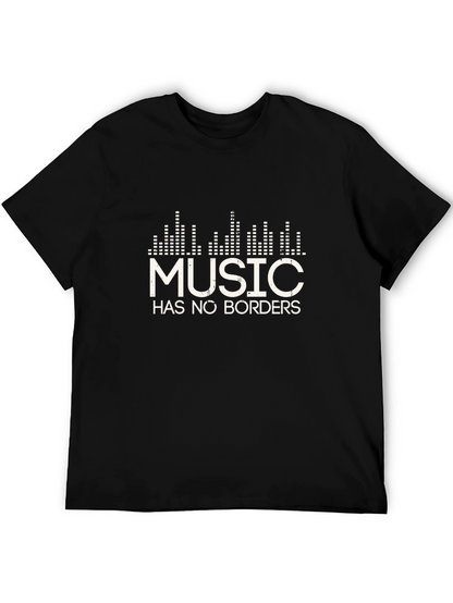 Music Has No Borders Graphic Tee