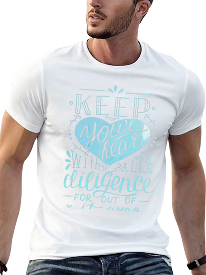 Keep Your Heart Tee - Diligence Graphic T-Shirt
