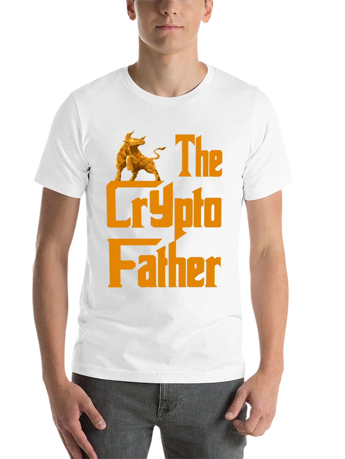 The Crypto Father Graphic T-Shirt
