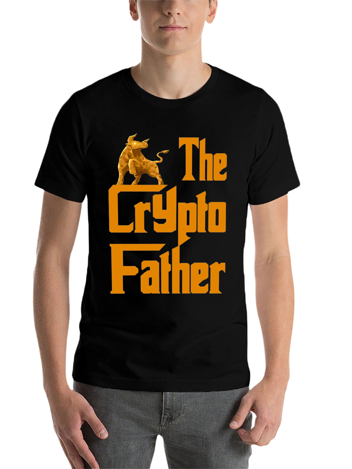 The Crypto Father Graphic T-Shirt