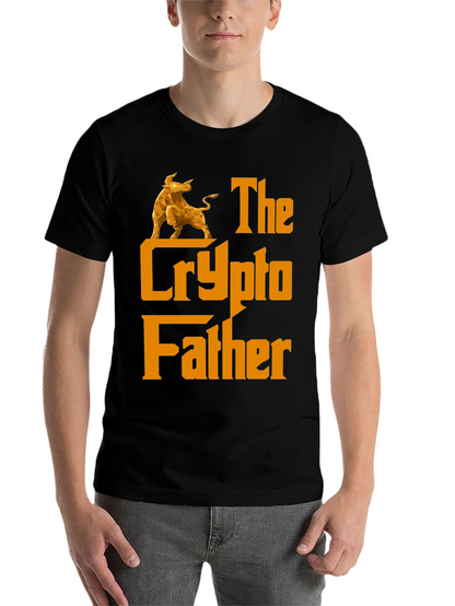 The Crypto Father Graphic T-Shirt