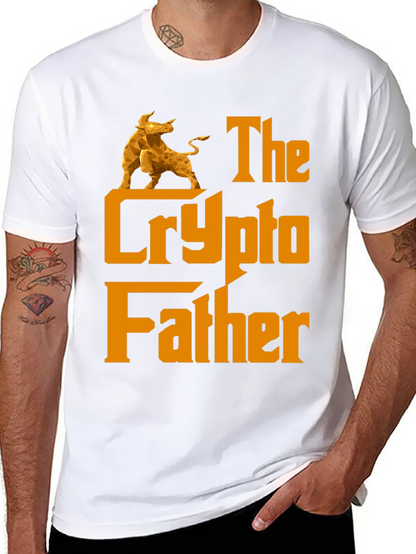 The Crypto Father Graphic T-Shirt