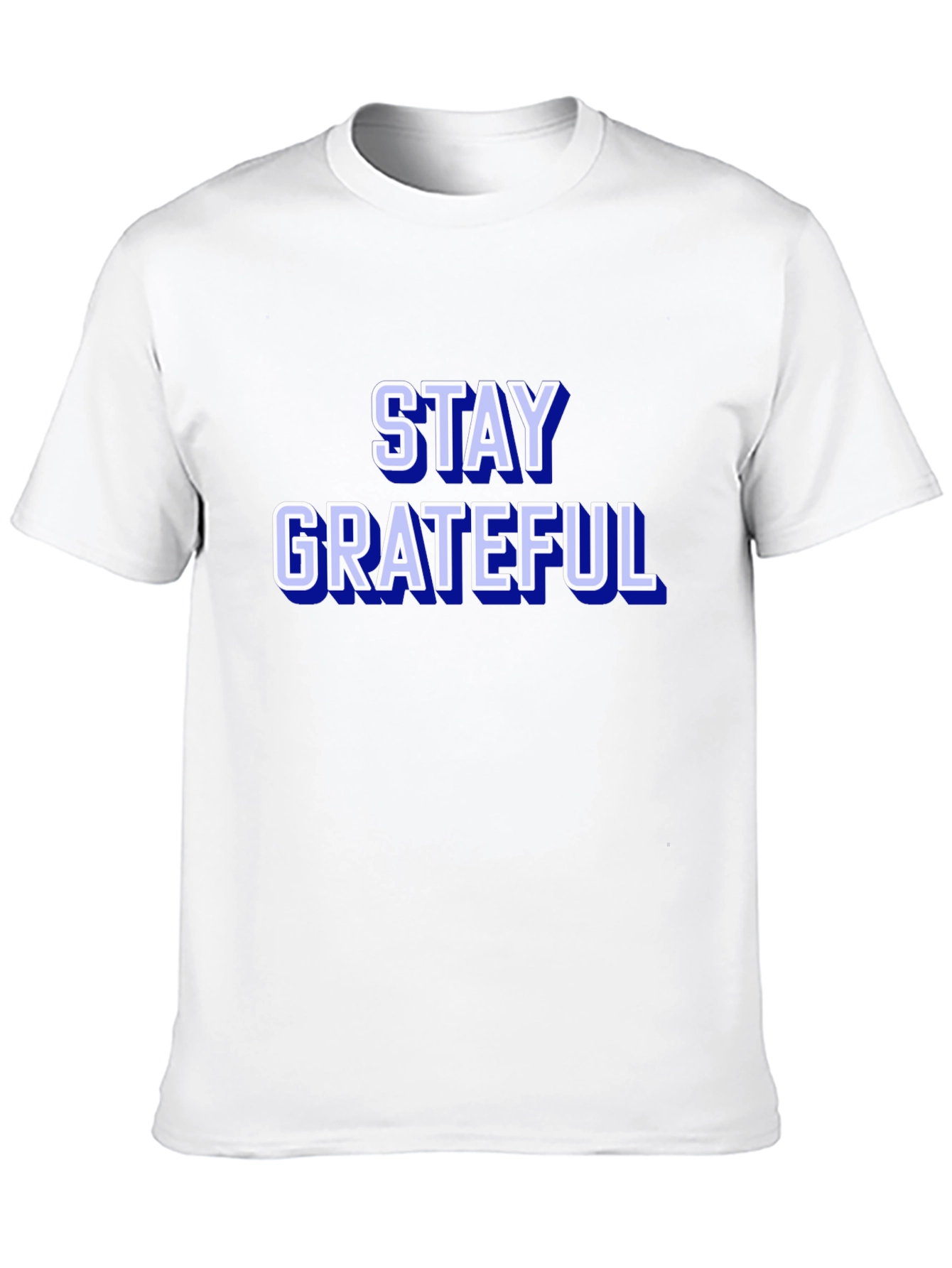 Stay Grateful Graphic Tee - Trendy Black T-Shirt