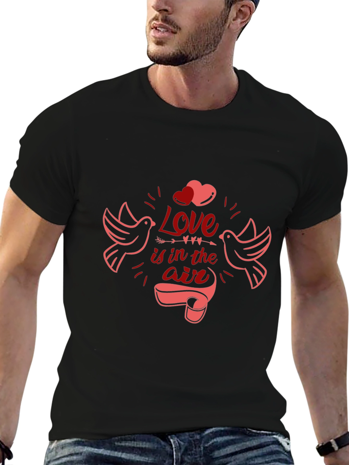 Love is in the Air Valentines Day T-Shirt