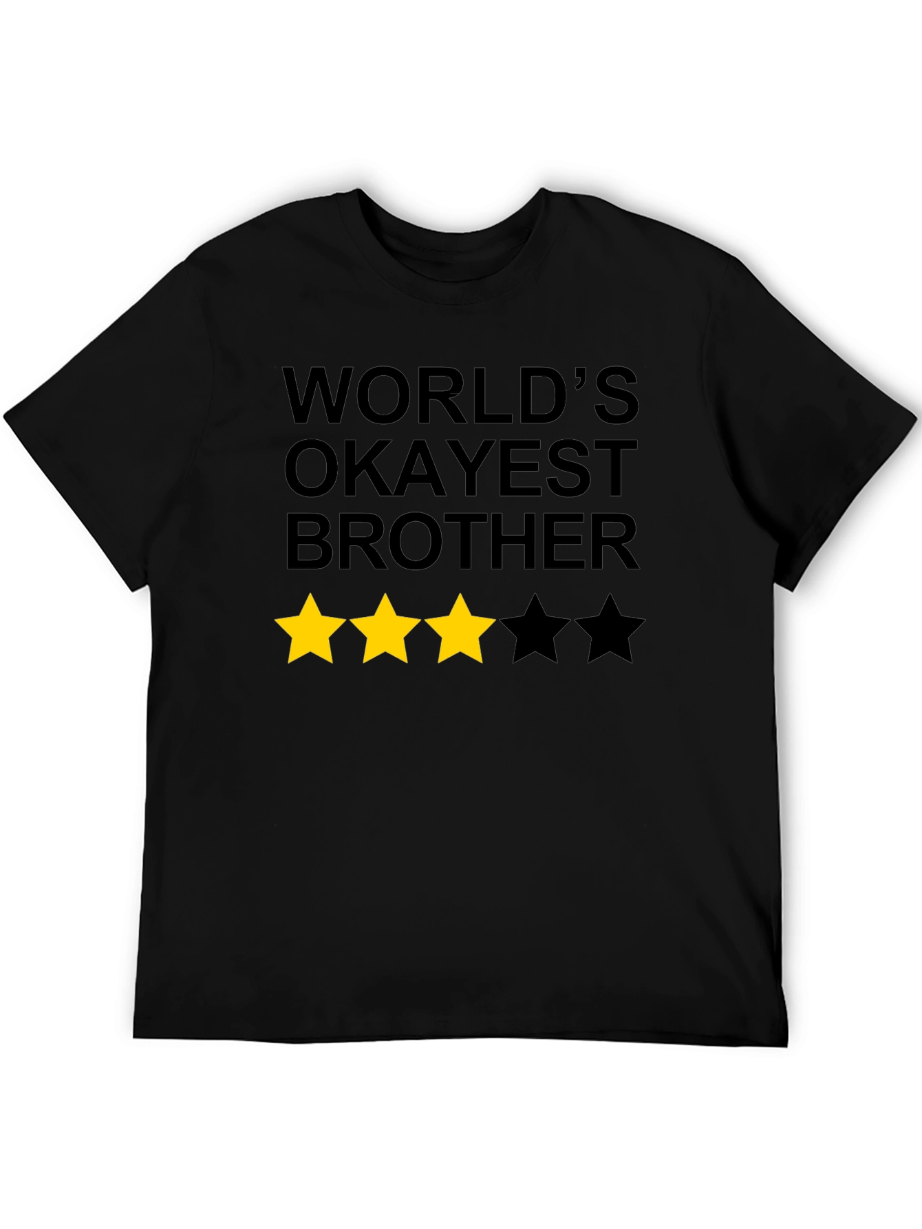 Worlds Okayest Brother Graphic Tee