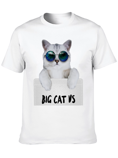 Cool Cat Sunglasses T-Shirt - Funny Graphic Tee
