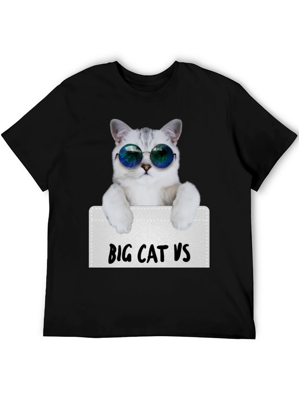 Cool Cat Sunglasses T-Shirt - Funny Graphic Tee