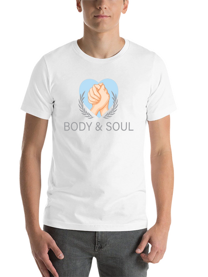 Body & Soul Graphic Tee - Stylish Black T-Shirt