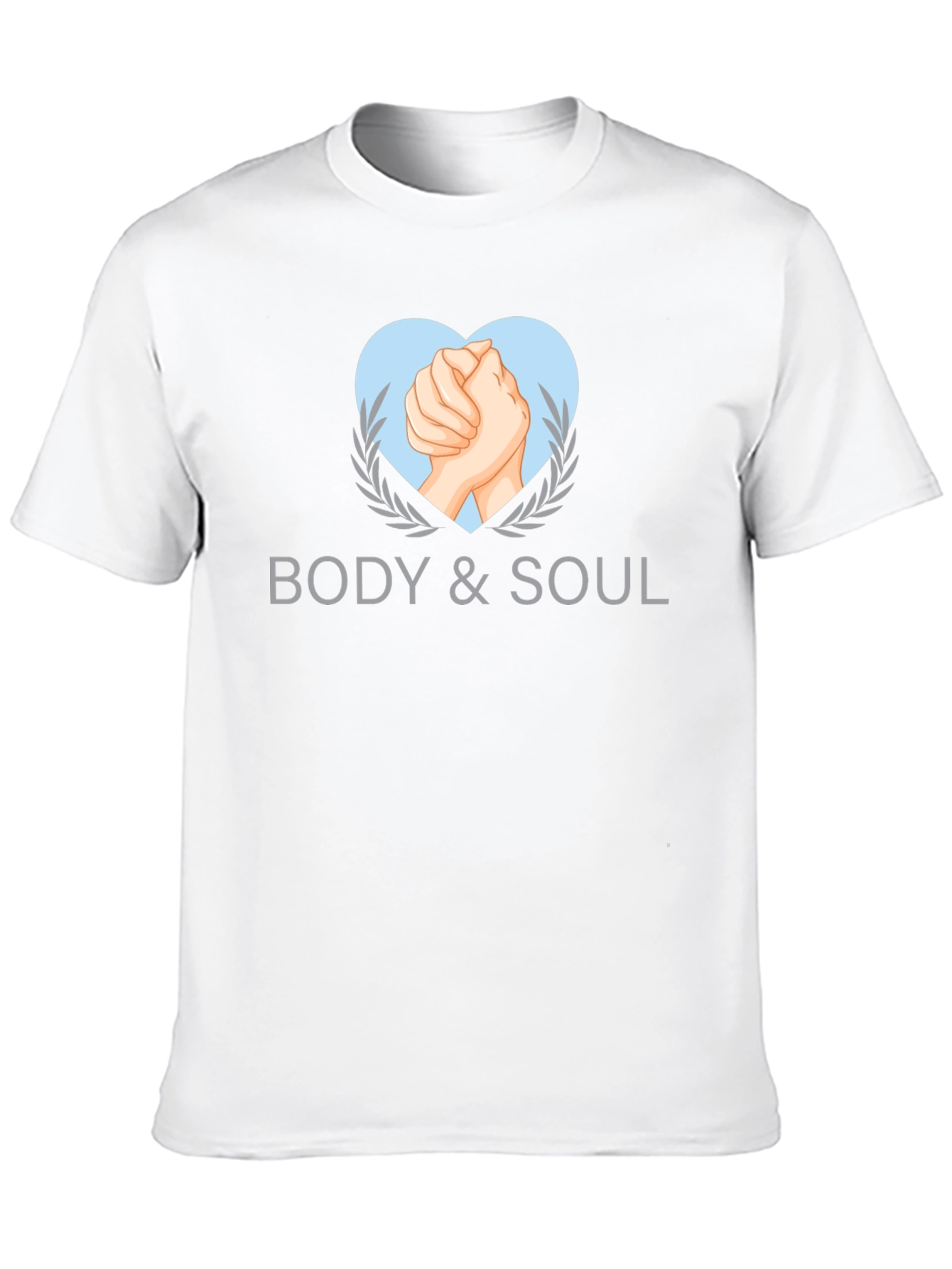 Body & Soul Graphic Tee - Stylish Black T-Shirt