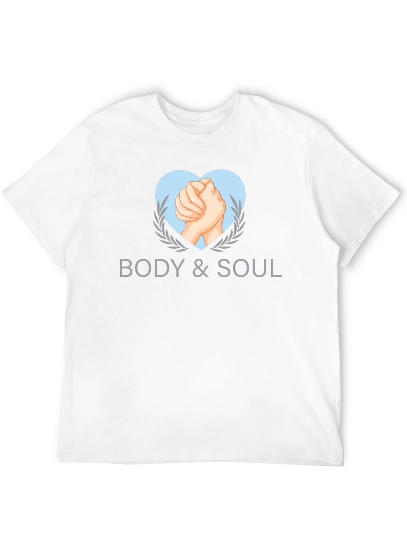 Body & Soul Graphic Tee - Stylish Black T-Shirt